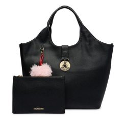 Torebka LOVE MOSCHINO. Czarne shopper Love Moschino, bez wzorów, bez dodatków. Za 1,119.00 zł.