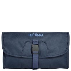 Kosmetyczka Tatonka Small Travelcare - navy/navy. Niebieskie kufry i kosmetyczki Tatonka, bez wzorów, z materiału, duże, bez dodatków. Za 137.49 zł.