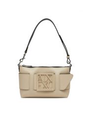 Armani Exchange Torebka 942907 0A874 U1092 Beżowy. Brązowe torebki klasyczne Armani Exchange, bez wzorów, ze skóry, bez dodatków. Za 359.99 zł.
