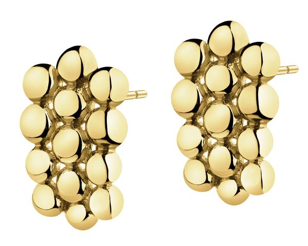 Złote kolczyki - kulki. Żółte kolczyki Apart, złote. Za 2,179.00 zł.