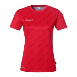 Koszulka damska Uhlsport Progressive 28. Białe bluzki Uhlsport, bez wzorów, sportowe, bez kołnierzyka, bez ramiączek. Za 147.50 zł.