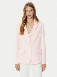 Guess Marynarka W5RN46 WFWX2 Różowy Regular Fit. Czerwone marynarki i żakiety Guess, xl, z aplikacjami, z syntetyku. Za 349.99 zł.