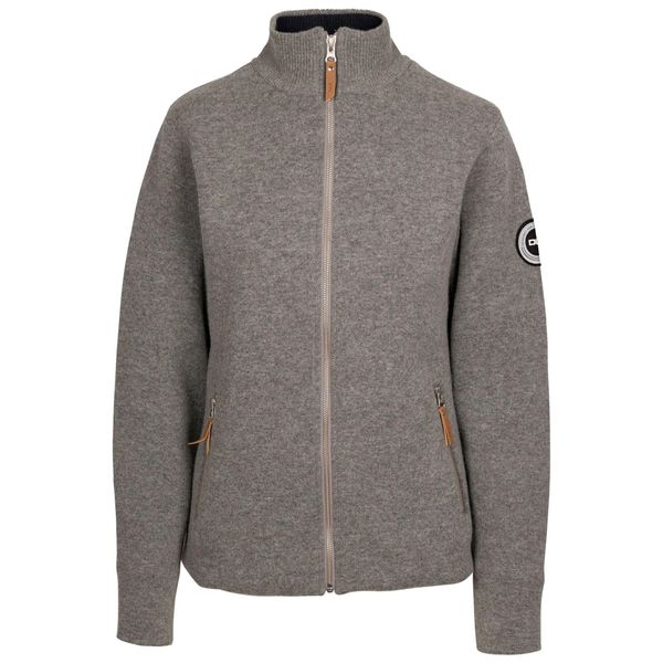 Bluza Polarowa Damska Tinahely. Szare bluzy Trespass, xl, bez wzorów, z materiału, z kapturem. Za 264.99 zł.