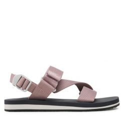 Sandały Jack Wolfskin. Brązowe sandały Jack Wolfskin, bez wzorów, sportowe, bez obcasa, bez zapięcia. Za 209.99 zł.