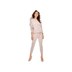 Eleganckie spodnie dresowe ze ściągaczem. Czerwone spodnie dresowe Ooh la la, s, bez wzorów, z bawełny. Za 139.00 zł.