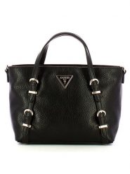 Guess Torebka w kolorze czarnym - 21 x 17 x 10 cm rozmiar: onesize. Czarne torby na ramię Guess, z aplikacjami, z materiału, przez ramię, bez dodatków. Za 506.32 zł.