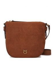 PINKO Torebka Hobo Zip Around Mini Al 25-26 PLTT 105332 A2JH Brązowy. Brązowe torebki klasyczne Pinko, bez wzorów, ze skóry, bez dodatków. Za 1,529.00 zł.