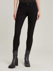 G-Star Dżinsy - Skinny fit - w kolorze czarnym rozmiar: W31/L30. Czarne jeansy G-Star, l, z aplikacjami. Za 259.95 zł.