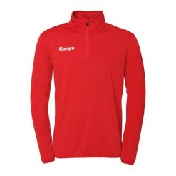 Bluza treningowa z zamkiem błyskawicznym 1/4 Kempa. Czarne bluzy Kempa, bez wzorów, bez kaptura. Za 217.50 zł.