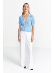 Rich & Royal Kardigan w kolorze błękitnym rozmiar: S. Niebieskie kardigany Rich & Royal, s, bez wzorów. Za 245.96 zł.