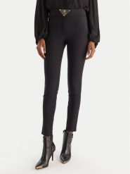 Babylon Spodnie materiałowe E00057 Czarny Slim Fit. Czarne spodnie materiałowe Babylon, bez wzorów, z materiału. Za 839.99 zł.