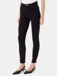 Liu Jo Spodnie materiałowe TF5129 JS182 Czarny Slim Fit. Czarne spodnie materiałowe Liu Jo, s, bez wzorów, z materiału. Za 499.99 zł.