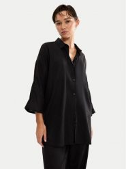 Triumph Koszulka piżamowa Summer Wear 10227228 Czarny Regular Fit. Czarne koszule nocne Triumph, bez wzorów, z wiskozy, bez ramiączek. Za 179.99 zł.