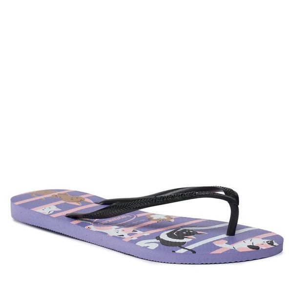 Japonki Havaianas. Klapki Havaianas, bez wzorów, bez obcasa. Za 59.99 zł.