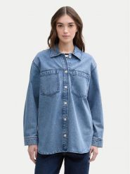Tom Tailor Denim Kurtka jeansowa 1045967 Niebieski Regular Fit. Niebieskie kurtki TOM TAILOR DENIM, m, bez wzorów, z bawełny, bez kaptura. Za 139.99 zł.
