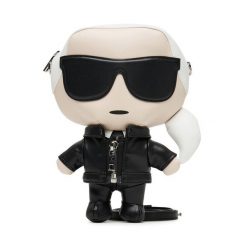 Torebka KARL LAGERFELD. Czarne listonoszki KARL LAGERFELD, bez wzorów, bez dodatków. Za 1,299.00 zł.