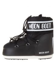 Moon Boot Botki zimowe "Icon Low" w kolorze czarnym rozmiar: 42-44. Czarne botki Moon Boot, na zimę, bez wzorów, z materiału, bez obcasa, bez zapięcia. Za 548.45 zł.
