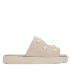 Klapki Inuikii. Białe klapki Inuikii, bez wzorów, bez obcasa. Za 979.99 zł.