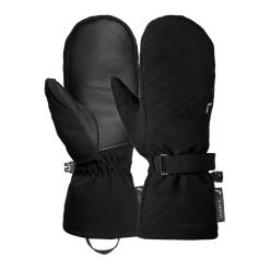 Rękawice damskie Reusch Alena R-TEX® XT Mitten. Czarne rękawiczki REUSCH, bez wzorów, sportowe. Za 270.00 zł.