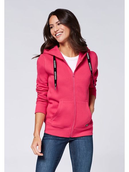 Chiemsee Bluza "Nusa" w kolorze różowym rozmiar: S. Różowe bluzy Chiemsee, s, bez wzorów, bez kaptura. Za 134.85 zł.