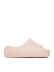 Hunter Klapki CEOWB-S55796 Różowy jasny. Czerwone klapki Hunter, bez wzorów, z syntetyku, bez obcasa. Za 99.99 zł.