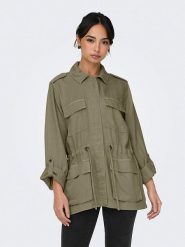 ONLY Kurtka przejściowa w kolorze khaki rozmiar: XL. Brązowe kurtki Only, xl, bez wzorów, z lyocellu, bez kaptura. Za 158.47 zł.