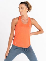 Dare 2b Top funkcyjny "Modernize II" w kolorze pomarańczowym rozmiar: 38. Pomarańczowe koszulki sportowe Dare 2b, bez wzorów, z materiału, bez ramiączek, outdoorowe. Za 80.95 zł.