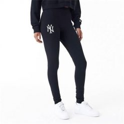 Spodnie sportowe damskie New Era 60435319. Czarne spodnie dresowe New Era, xl, bez wzorów. Za 349.99 zł.