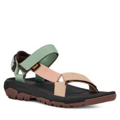 Sandały Teva. Sandały Teva, bez wzorów, sportowe, bez obcasa, bez zapięcia. Za 379.99 zł.
