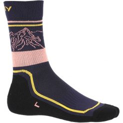 Skarpety trekkingowe damskie Viking Boosocks Heavy Bamboo Lady. Czarne skarpety Viking, bez wzorów. Za 48.11 zł.