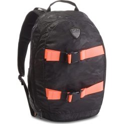 Plecak EA7 EMPORIO ARMANI - 275824 8A804 60920 Camouf.Blk/Oran.Flu. Czarne plecaki EA7 Emporio Armani, bez wzorów, z materiału. W wyprzedaży za 359.00 zł.