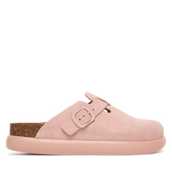 Klapki Scholl. Czerwone klapki Scholl, bez wzorów, bez obcasa. Za 463.99 zł.