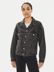 Levi's® Kurtka jeansowa 90's A1743-0000 Czarny Relaxed Fit. Czarne kurtki l, bez wzorów, z bawełny, bez kaptura. Za 449.99 zł.