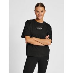 Koszulka damska Hummel Lgc Tammy. Czarne bluzki Hummel, xs, bez wzorów, sportowe, bez kołnierzyka, bez ramiączek. Za 121.50 zł.