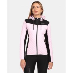 Damska ocieplana bluza z kapturem z polaru Kilpi NEVIA-W. Czerwone bluzy Kilpi, bez wzorów, z polaru, z kapturem. Za 525.33 zł.