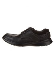 Clarks Skórzane trzewiki "Cotrell Edge" w kolorze czarnym rozmiar: 40. Czarne półbuty sznurowane Clarks, bez wzorów, eleganckie, bez obcasa, bez zapięcia. Za 150.02 zł.