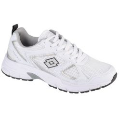 Buty sportowe Sneakersy damskie, Kitaura. Białe obuwie sportowe Lotto, bez zapięcia, trekkingowe. Za 149.99 zł.