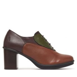 Półbuty Fly London. Czółenka Fly London, bez wzorów, bez obcasa, na obcasie, bez zapięcia. Za 749.99 zł.