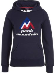 Peak Mountain Bluza w kolorze granatowym rozmiar: S. Niebieskie bluzy Peak Mountain, s, bez wzorów, bez kaptura. Za 101.23 zł.