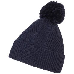 Czapka na zimę damska Helly Hansen Lumi Beanie. Niebieskie czapki Helly Hansen, bez wzorów, z elastanu. Za 144.65 zł.