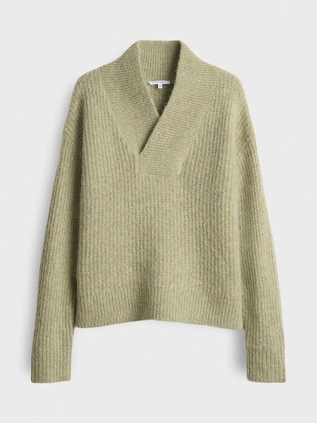 OPUS Sweter "Ponelope" w kolorze jasnozielonym rozmiar: 40. Zielone swetry Opus, bez wzorów, z wełny, bez ramiączek. Za 144.95 zł.