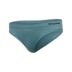 Damskie figi bezszwowe Hummel Juno Hipster. Niebieskie figi Hummel, s, bez wzorów, z bawełny. Za 95.00 zł.
