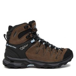 Trekkingi Alpine Pro. Brązowe trekkingi Alpine Pro, trekkingowe. Za 329.99 zł.