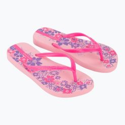 Japonki damskie Ipanema Classic Happy XII. Czerwone klapki Ipanema, bez wzorów, bez obcasa. Za 49.99 zł.