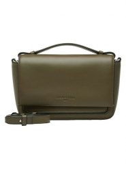 Liebeskind Berlin Skórzana torebka w kolorze khaki - 22 x 14 x 8 cm rozmiar: onesize. Brązowe torby na ramię Liebeskind Berlin, bez wzorów, z materiału, na ramię, bez dodatków. Za 374.95 zł.