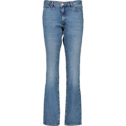 Dżinsy - Straight fit - w kolorze niebieskim. Niebieskie jeansy Wrangler, l, z aplikacjami. W wyprzedaży za 131.95 zł.