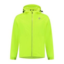 Kurtka przeciwdeszczowa Rogelli Commuter Core. Żółte kurtki sportowe Rogelli, l, bez wzorów, bez kaptura, rowerowe. Za 240.00 zł.