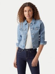 Vero Moda Kurtka jeansowa Luna 10279492 Błękitny Slim Fit. Niebieskie kurtki Vero Moda, s, bez wzorów, z bawełny, bez kaptura. Za 159.99 zł.