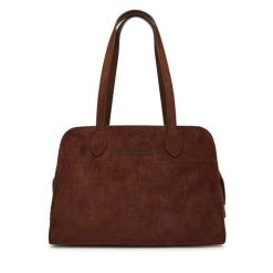 Torebka LOVE MOSCHINO. Brązowe torebki klasyczne Love Moschino, bez wzorów, bez dodatków. Za 839.99 zł.