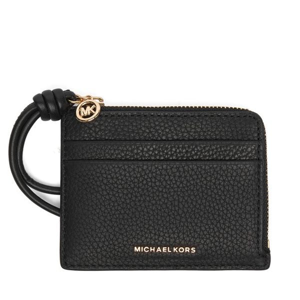 Bilonówka MICHAEL Michael Kors. Czarne portfele MICHAEL Michael Kors, bez wzorów. Za 339.99 zł.